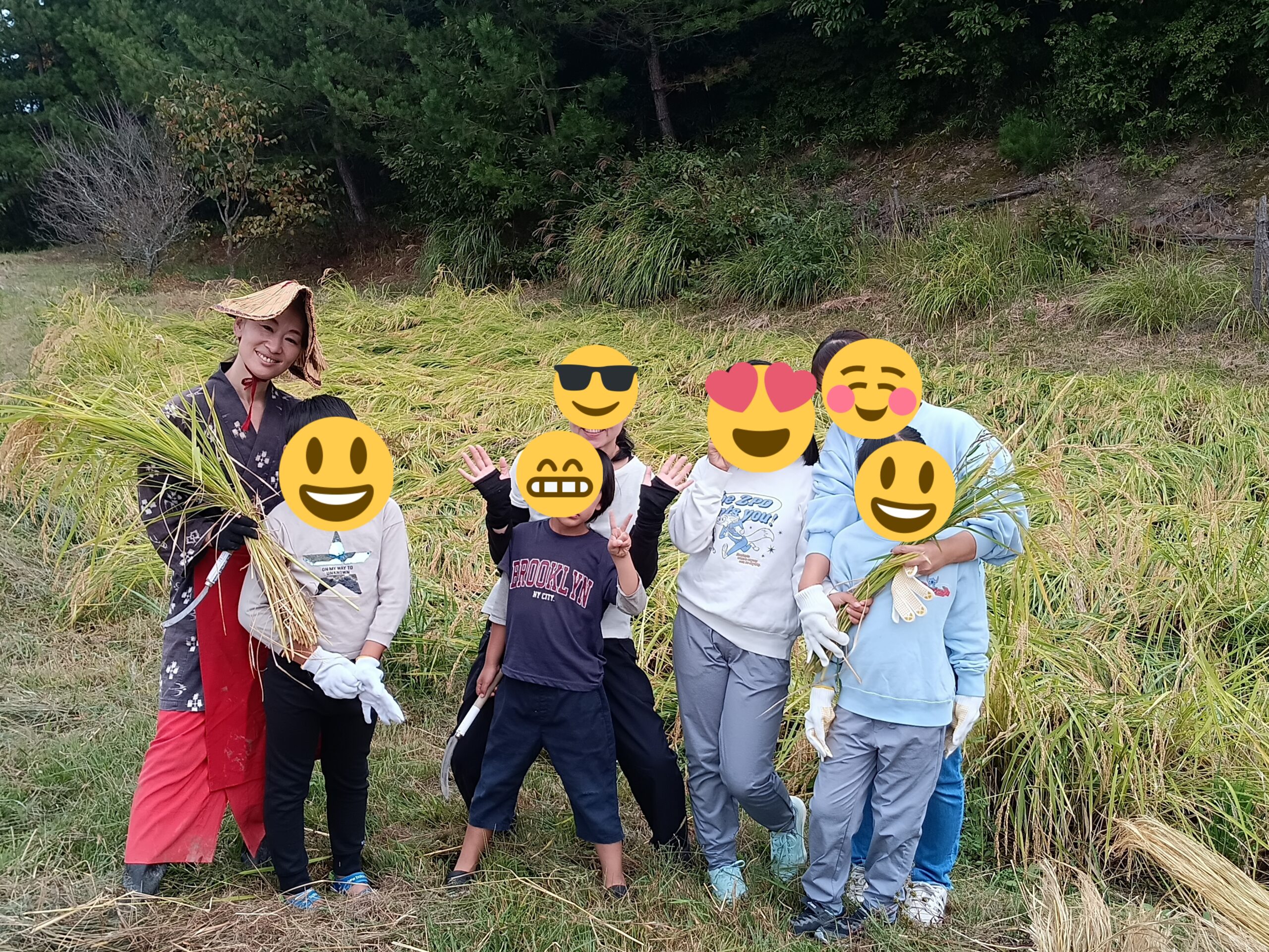 残席わずかですー自然農田植え体験会