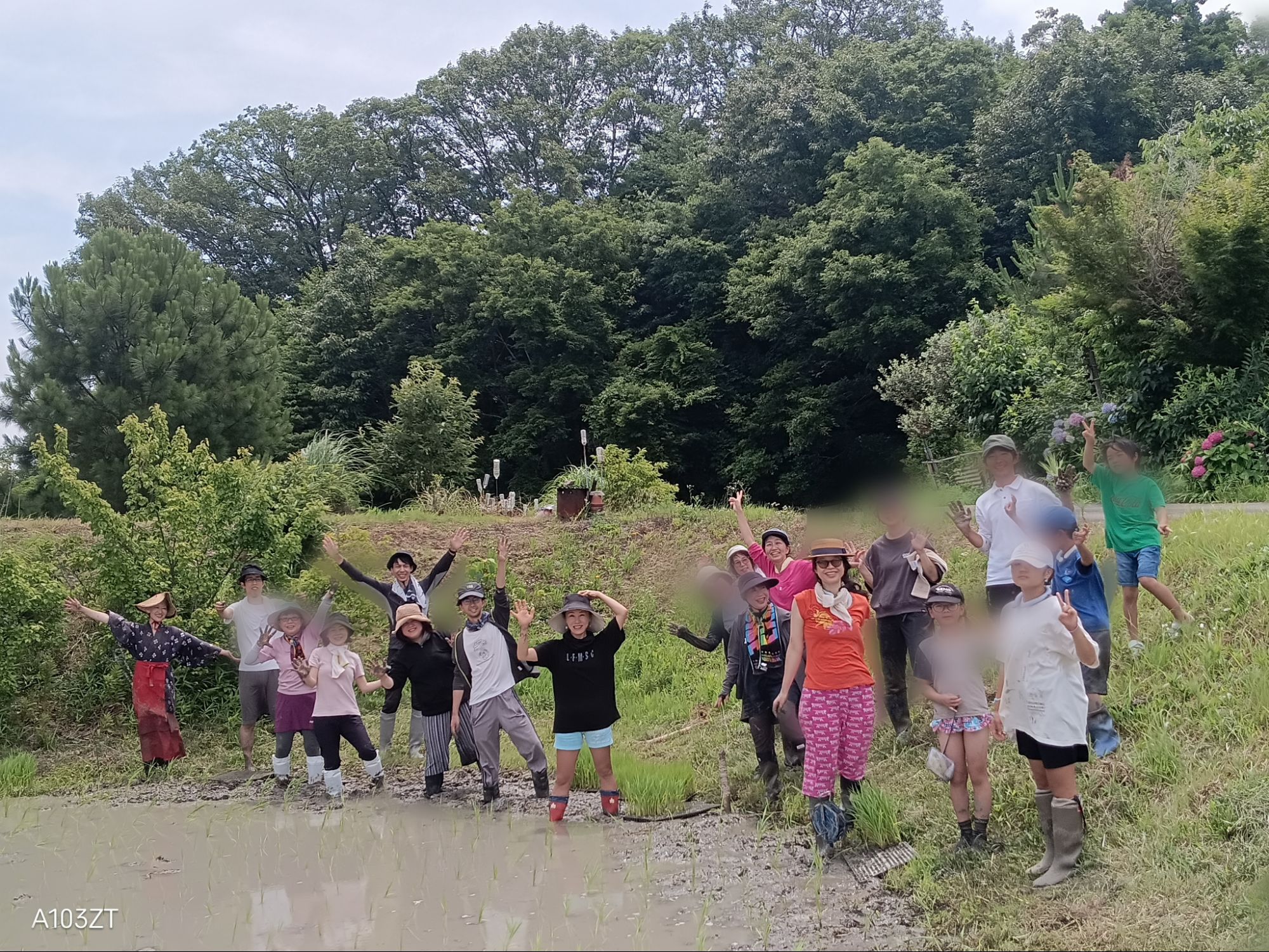 無事に終了!〜ラ·ラ·田んぼ〜♪田植え体験会